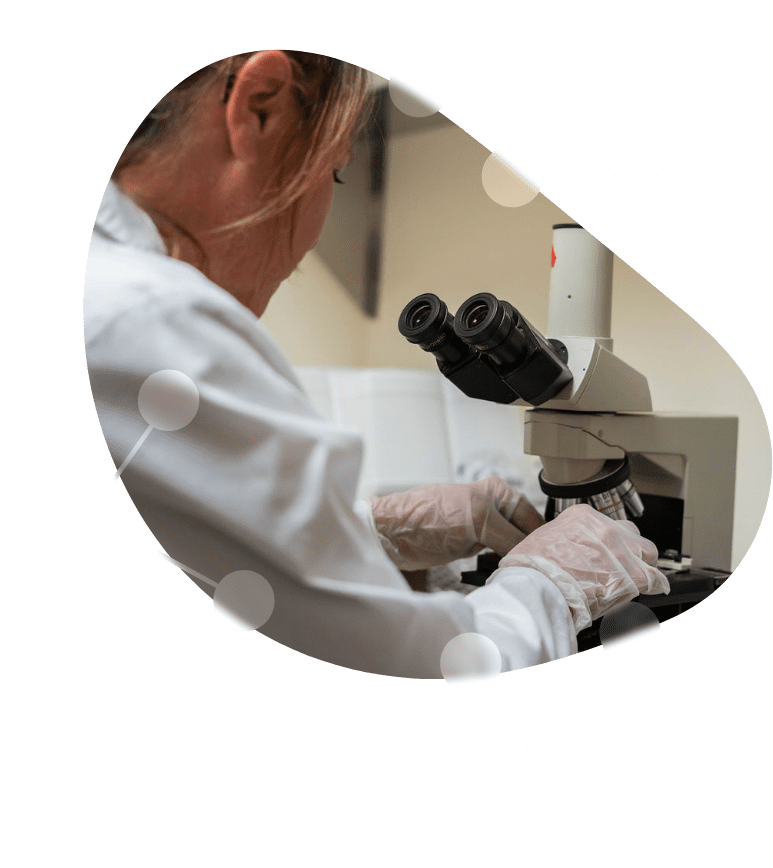Give New Life To Your Land Lab Technician Analyzing Slides
